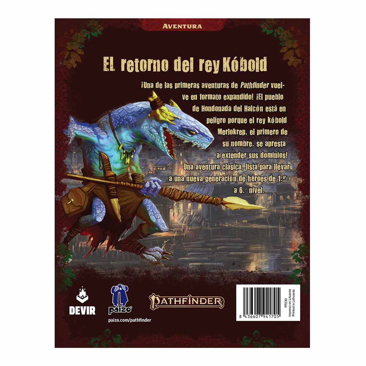 Pathfinder 2ª ed. - La corona del Rey Kóbold - ESPAÑOL