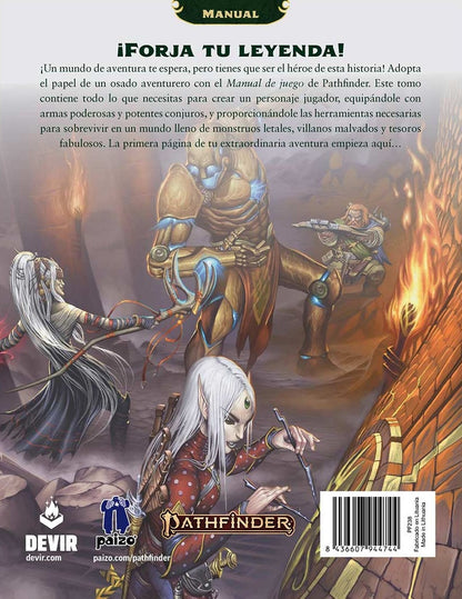 Pathfinder 2ª ed. - Manual de Juego Remaster - ESPAÑOL
