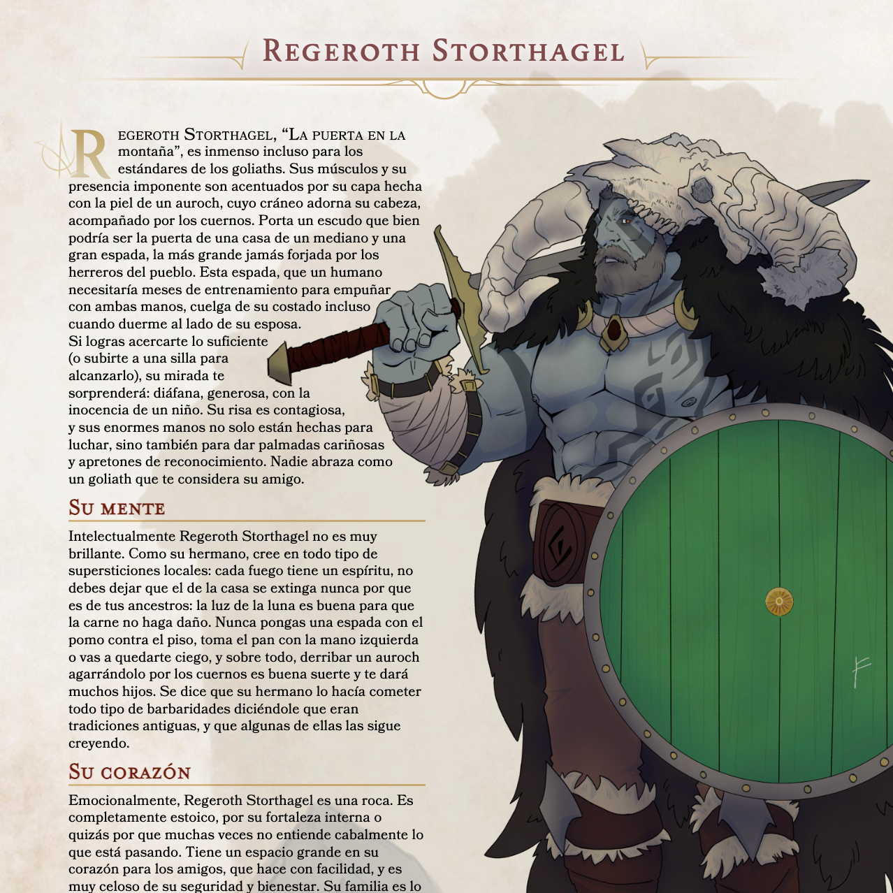 Regeroth Storthagel – Un NPC Legendario para tu Campaña