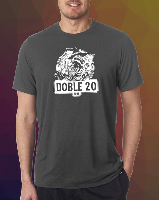 Camiseta oficial Doble 20 - Edición 2026